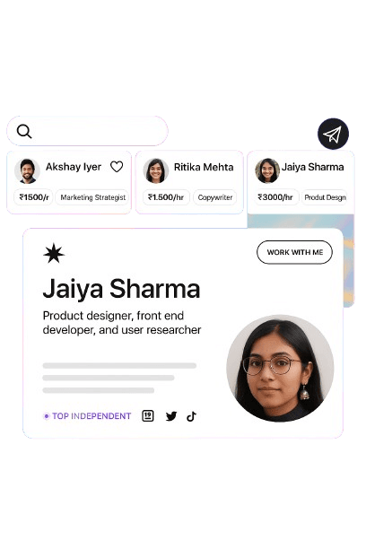 Discover freelancers