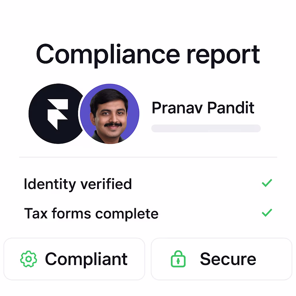 Manage contracts interface